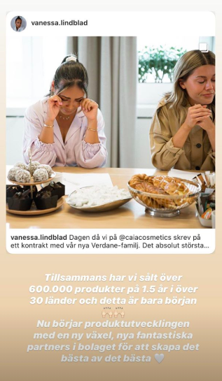 Bianca och hennes manager Vanessa hyllade framgångarna på Instagram. Bildkälla: Instagram Bianca och hennes manager Vanessa hyllade framgångarna på Instagram. Bildkälla: Instagram
